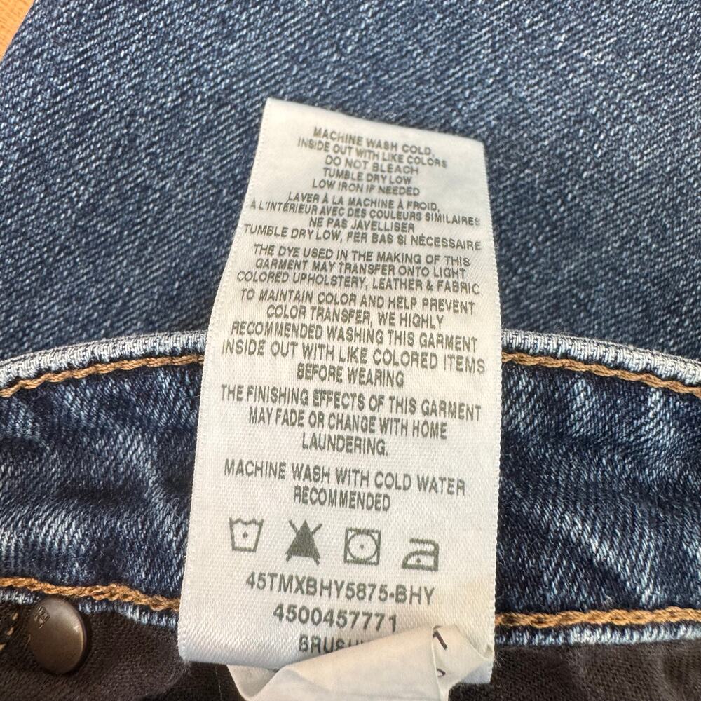 Joe's Jeans Boyfriend Slim Ankle High Rise Denim Jeans Size 27-Brushy - Picture 7 of 8